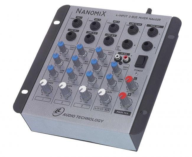 Mesa de som 4 canais - LL AUDIO